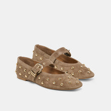 Load image into Gallery viewer, Dolce Vita Mikel Stud Ballet Flats - Olive Suede