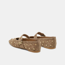 Load image into Gallery viewer, Dolce Vita Mikel Stud Ballet Flats - Olive Suede