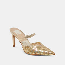 Load image into Gallery viewer, Dolce Vita Kanika Mesh Heels - Gold Metallic