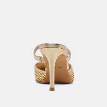 Load image into Gallery viewer, Dolce Vita Kanika Mesh Heels - Gold Metallic