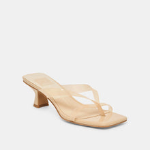 Load image into Gallery viewer, Dolce Vita Brevel Vinyl Heels - Praline Jelly