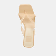 Load image into Gallery viewer, Dolce Vita Brevel Vinyl Heels - Praline Jelly