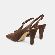 Load image into Gallery viewer, Dolce Vita Gessia Heels - Dk Brown Suede