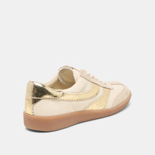 Load image into Gallery viewer, FALL Dolce Vita Merit Sneakers - White Gold Leather