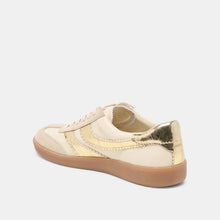 Load image into Gallery viewer, FALL Dolce Vita Merit Sneakers - White Gold Leather