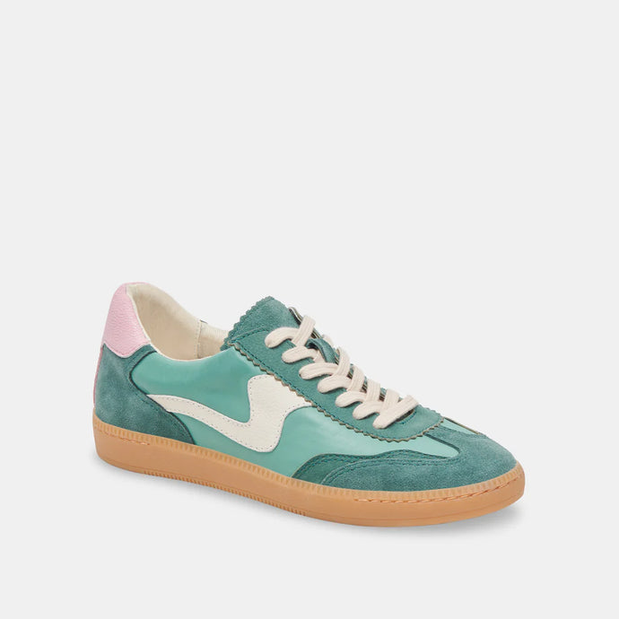 Dolce Vita Notice Sneakers - Green Suede