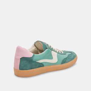 Dolce Vita Notice Sneakers - Green Suede