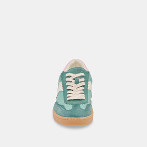 Dolce Vita Notice Sneakers - Green Suede