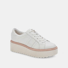 Load image into Gallery viewer, Dolce Vita Tiger Sneakers - White Leather