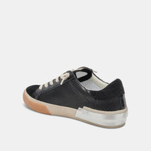 Load image into Gallery viewer, Dolce Vita Zina Sneakers - Onyx Embossed Leather