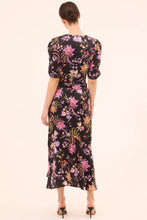 Load image into Gallery viewer, Misa Rosalie Dress - Dusted Cluster Satin