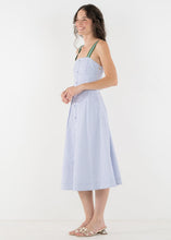 Load image into Gallery viewer, Emily McCarthy Constance Midi - Grapemist Stripe