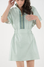 Load image into Gallery viewer, Emily McCarthy Pullover Dress - Feldspar Stripe