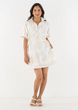 Load image into Gallery viewer, Emily McCarthy Pullover Dress - Blanc Petals