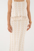 Load image into Gallery viewer, Emily McCarthy Capri Knit Tank - Blanc Petals