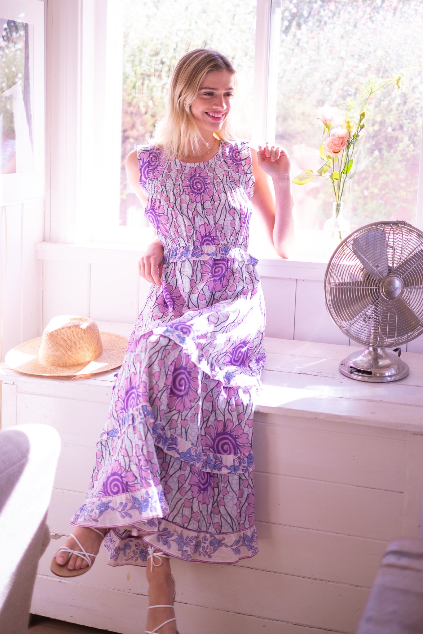 Bell by Alicia Bell Meagan Maxi Dress - Pink Hearts Xs Bell by Alicia Bell Meagan Maxi Dress - Pink Hearts Xs