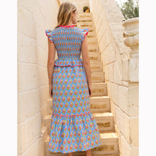 Load image into Gallery viewer, Pink City Prints Harper Dress - Cornflower Aster