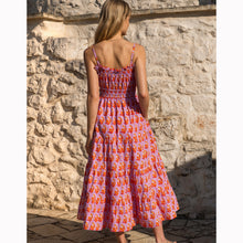 Load image into Gallery viewer, Pink City Prints Seychelles Dress - Lilac Zinnia