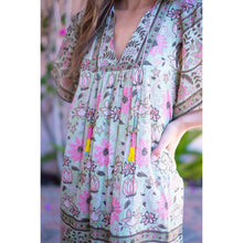 Load image into Gallery viewer, Bell by Alicia Bell Angel Dress - Mint &amp; Pink Floral