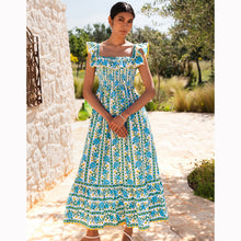 Load image into Gallery viewer, Pink City Prints Carrie Dress - Hibiscus Border