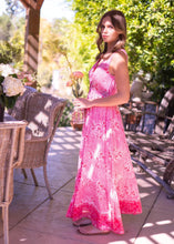 Load image into Gallery viewer, Bell by Alicia Bell Lani Maxi Dress - Fuschia Print