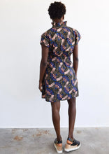 Load image into Gallery viewer, Never A Wallflower Vicki Elastic Waist Dress - Olive Wax Print