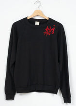 Load image into Gallery viewer, I Stole My Boyfriend&#39;s Shirt Be Merry w/ Ombre Stitch Embroidery Sweatshirt - 2 Colors