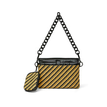 Load image into Gallery viewer, Think Royln Downtown Crossbody - Dune Stripe Raffia