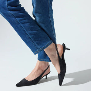 Yosi Samra Delilah - Black Suede