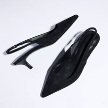 Load image into Gallery viewer, Yosi Samra Delilah - Black Suede