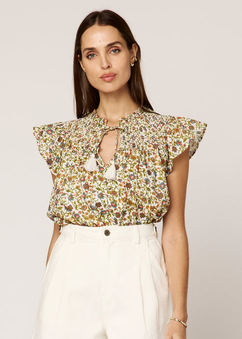 Cleobella Dira Blouse - Viti Flora Print