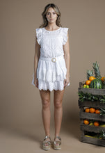 Load image into Gallery viewer, Place Nationale Mini Beach Dress - White