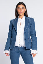 Load image into Gallery viewer, Elizabeth James Elizabeth Blazer - Washed Denim