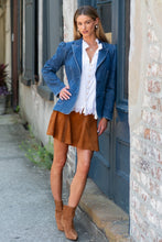 Load image into Gallery viewer, Elizabeth James Elizabeth Blazer - Washed Denim