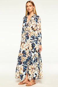 Misa Alberta Dress - Bold Blooms Crepe