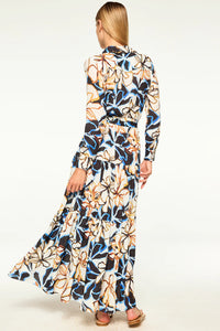 Misa Alberta Dress - Bold Blooms Crepe