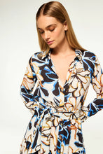 Load image into Gallery viewer, Misa Alberta Dress - Bold Blooms Crepe