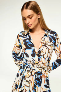 Misa Alberta Dress - Bold Blooms Crepe