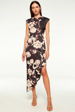 Load image into Gallery viewer, Misa Lydia Dress - Fade Rose Satin