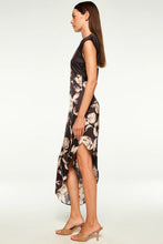 Load image into Gallery viewer, Misa Lydia Dress - Fade Rose Satin