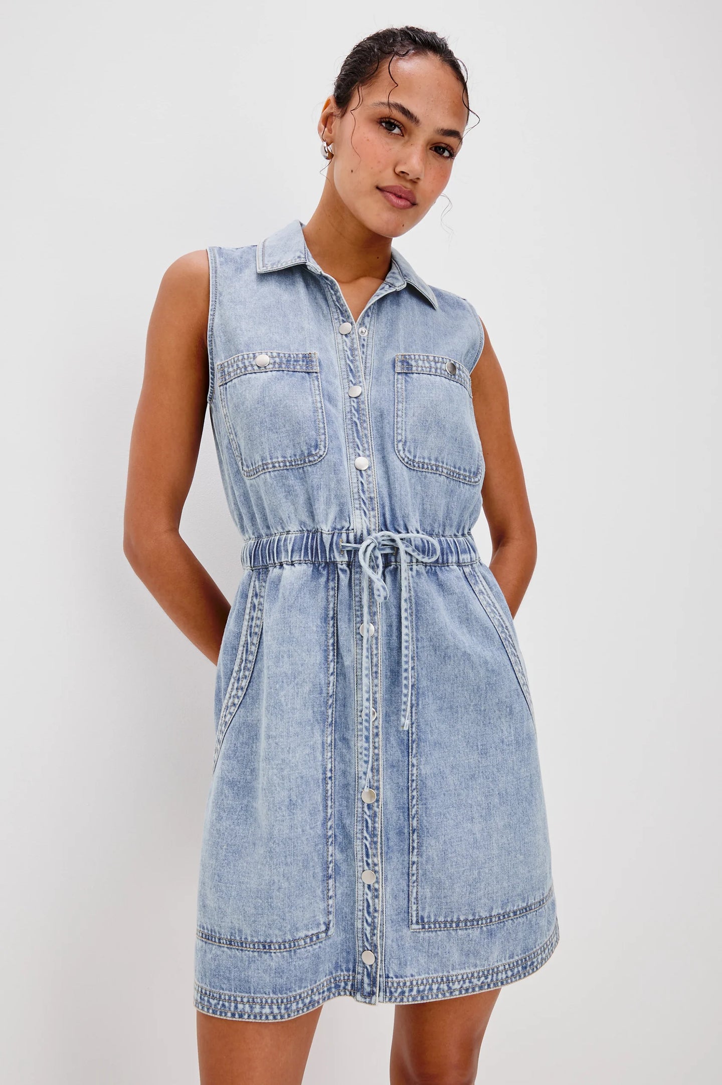 Rails Erica Dress - Faded Indigo