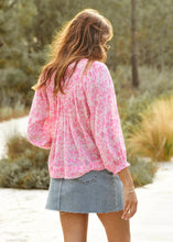 Load image into Gallery viewer, M.A.B.E. Esti Long Sleeve Top - Pink
