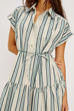 Load image into Gallery viewer, Rails Evaline Dress - Marsala Stripe
