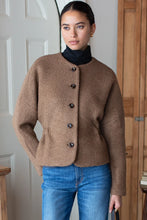 Load image into Gallery viewer, Emerson Fry Atelier Cinch Jacket - Camel Boucle