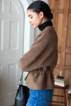 Load image into Gallery viewer, Emerson Fry Atelier Cinch Jacket - Camel Boucle