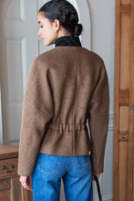 Load image into Gallery viewer, Emerson Fry Atelier Cinch Jacket - Camel Boucle