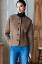 Load image into Gallery viewer, Emerson Fry Atelier Cinch Jacket - Camel Boucle