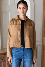 Load image into Gallery viewer, Emerson Fry Atelier Pocket Jacket – Camel Suede