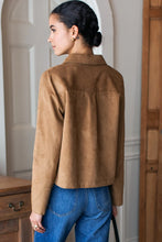 Load image into Gallery viewer, Emerson Fry Atelier Pocket Jacket – Camel Suede