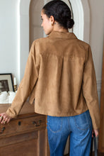 Load image into Gallery viewer, Emerson Fry Atelier Pocket Jacket – Camel Suede